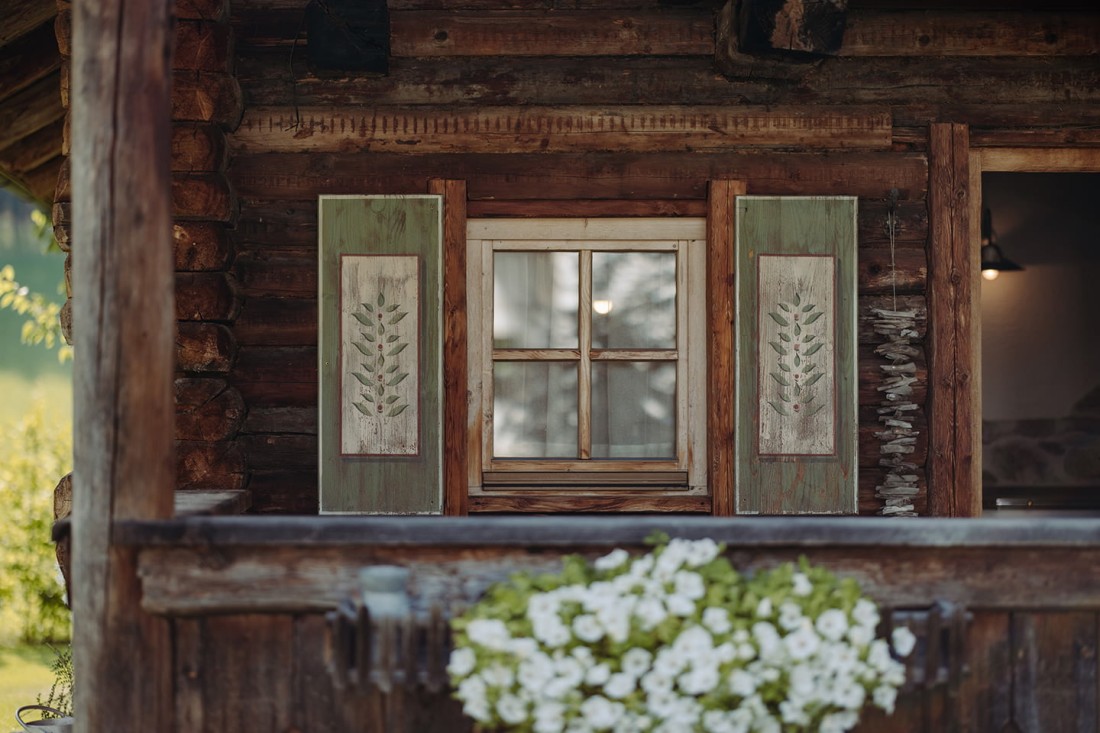 Fenster vom Chalet