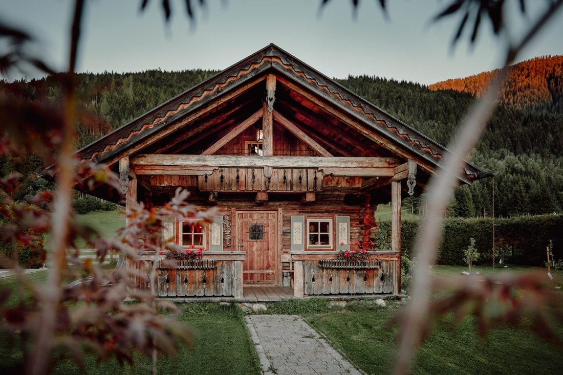 Chalet im Hotelgarten vom Hotel loj