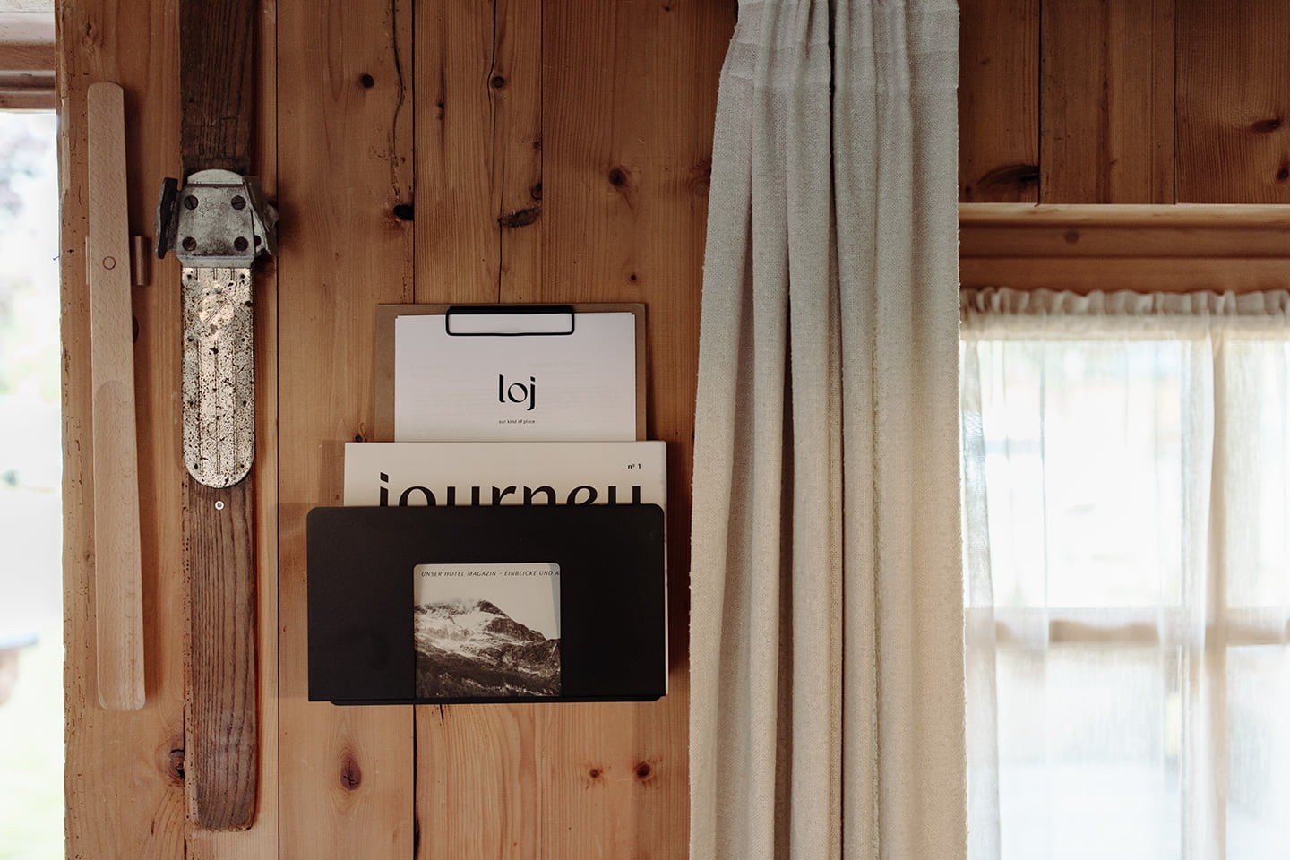 Detailansicht im Chalet