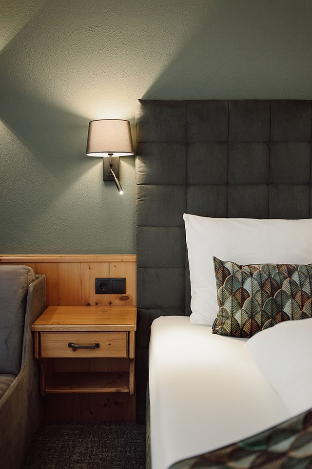 Wohnen in gem&uuml;tlichen Zimmern im Genusshotel loj in Flachau im Salzburgerland - &Ouml;sterreich