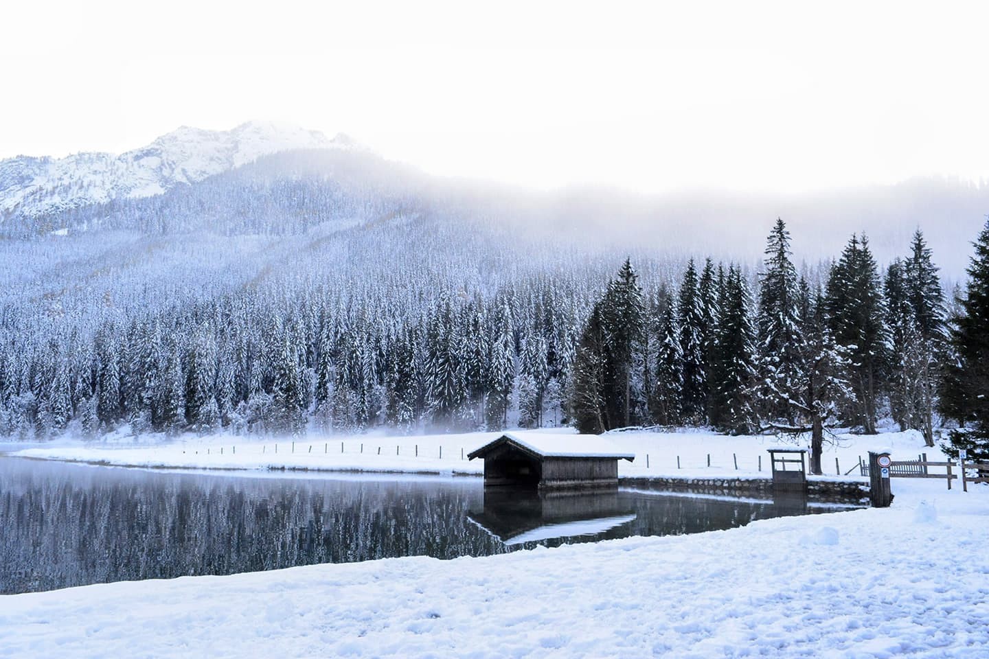Excursion to the J&auml;gersee in Kleinarl in winter