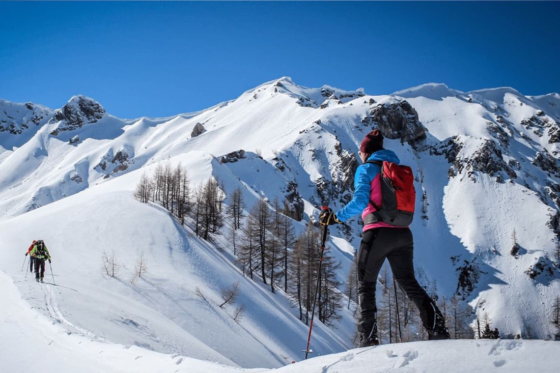 Skitour zur Lackenalm in Flachau