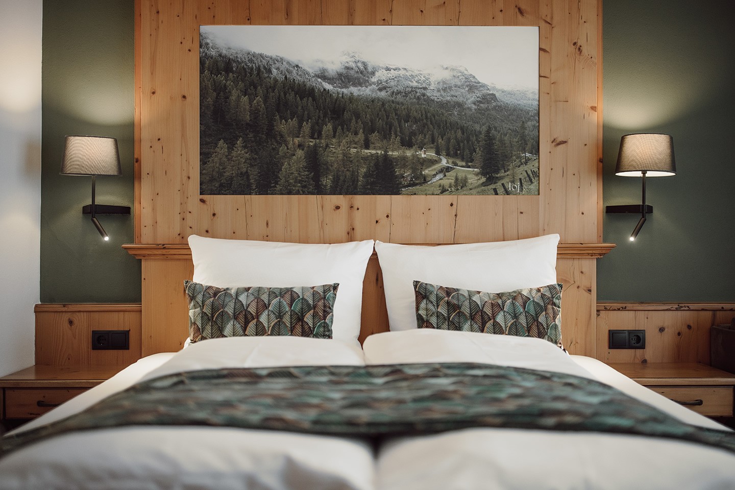 Detailansicht Doppelbett