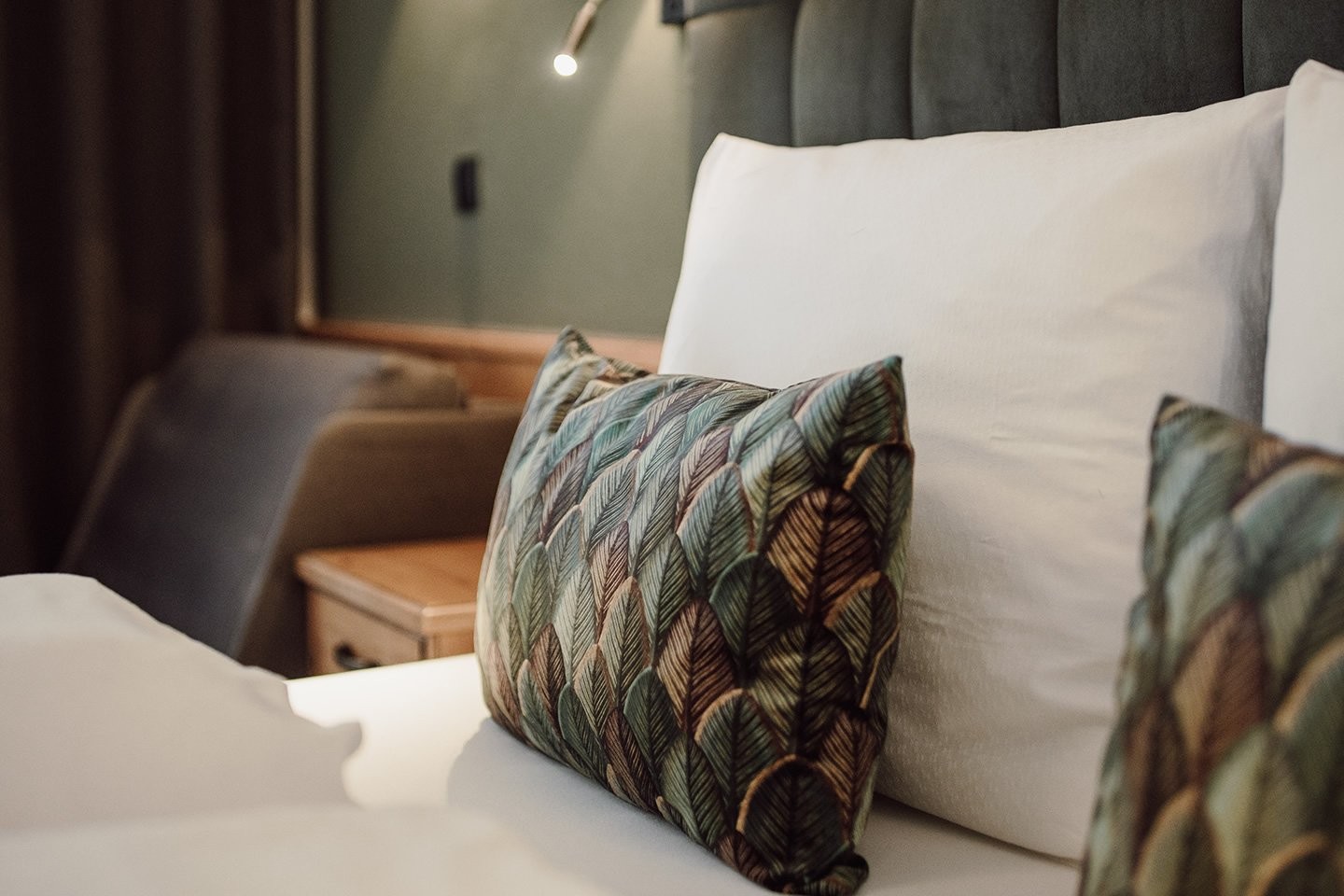 Detailansicht Boxspringbett